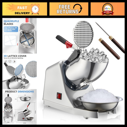 Electric ice shaver - ice,