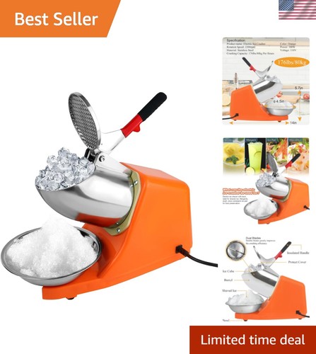 Electric ice crusher - crusher, dual
